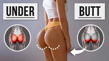 GIVE YOUR BOOTY A LIFT! Under Butt Workout, Intense, Floor Only, No Squats, No Equipment, At Home