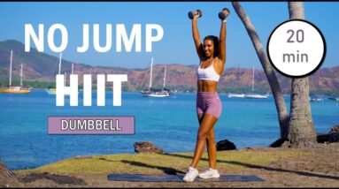 20 Minute Full Body Dumbbell HIIT Workout | Low Impact | At Home Workout | The Modern Fit Girl