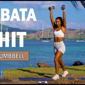 20 Minute Full Body Dumbbell Tabata Workout | The Modern Fit Girl | Full Body Workout at Home