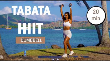 20 Minute Full Body Dumbbell Tabata Workout | The Modern Fit Girl | Full Body Workout at Home