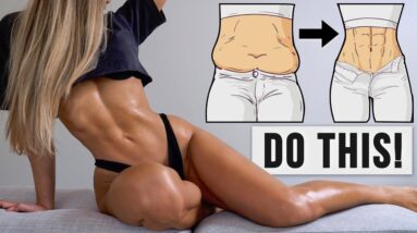 Do This Everyday For 2 Weeks! ‘GLOW UP’ Routine for Lower Abs & Waist! No Equipment, At Home Workout