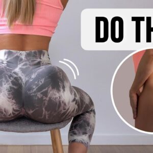 10 BEST EXERCISES to Grow Your UPPER BUTT! Booty Shelf Workout, Intense, No Equipment, At Home