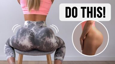 10 BEST EXERCISES to Grow Your UPPER BUTT! Booty Shelf Workout, Intense, No Equipment, At Home