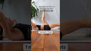 Beginner VS Advanced deep core exercise for flat belly & snatched waist