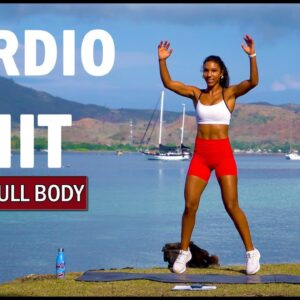 20 Minute Full Body Cardio-HIIT Workout + Warm Up | No Equipment | The Modern Fit Girl