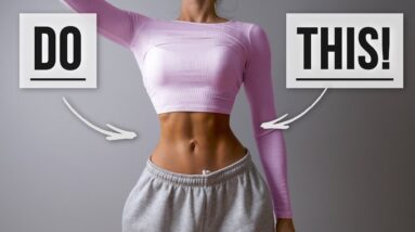 Get FEMININE ABS & WAIST with this Home Ab Workout! Intense, No Equipment, At Home