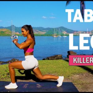 20 MIN TABATA LEG DAY - KILLER HIIT Home Workout - No Equipment, Lower Body Focus | Modern Fit Girl