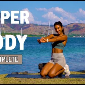 15 MIN UPPER BODY WORKOUT Without Equipment (Back, Arms, Chest, Shoulders) The Modern Fit Girl