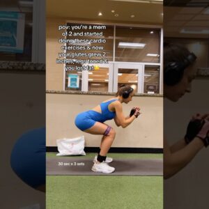 2 Exercises to Grow your Booty & Tone your Legs  #workout #hiit #cardioworkout #gluteworkout