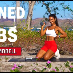 20 min ABS WORKOUT WITH DUMBBELLS | Weighted Abs | Dumbbell Ab Workout | The Modern Fit Girl Abs