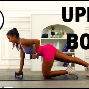 20 min TOTAL UPPER BODY Workout (Tone & Strengthen with Dumbbells) | The Modern Fit Girl Upper Body