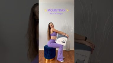🎄MOUNTRAX Back Massager Review- 🛍️Black Friday Sale- ✨code “mountrax” to get 10% off 🔗👇
