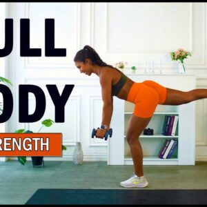 20 MIN KILLER STRENGTH Workout - With Weights - Home Workout with Dumbbells | Modern Fit Girl