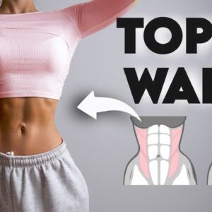 MY TOP 10 WAIST EXERCISES in 10 MIN | 10 DAYS! Intense Ab Workout, No Equipment, At Home