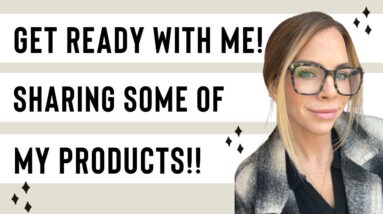 Quick get ready with Me! Showing my go to favorite skincare, makeup and my cute new Firmoo Glasses!