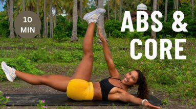 10 MIN INTENSE ABS & CORE WORKOUT | The Modern Fit Girl Abs Workout