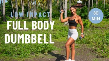 30 MIN Full Body With Weights | Dumbbell Workout At Home