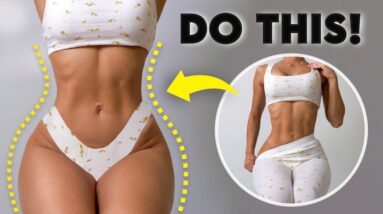 'SHRINK YOUR WAIST' in 2025 - DO THIS EVERYDAY! No Equipment, At Home Abs Workout