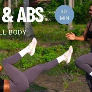 30 MIN CALORIE KILLER HIIT & ABS Workout - No Equipment - Full Body Home Workout | Modern Fit Girl