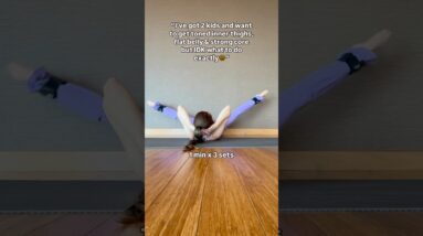 ✨Your core & thighs will be shakin after- workout program🔗👇