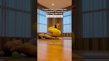 Beginner VS Intermediate Core Exercise🥵- STOP DOING CRUNCHES-Program⬇️ @ameliaactivewear 15% code