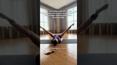 ✨Your inner thighs will be shakin after this🤯START OUR workout programs NOW🔗👇​⁠​⁠