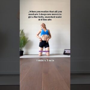 ✨and in 2 weeks you DROP 1 inch off your waist 🤯🥵 Program⤵️