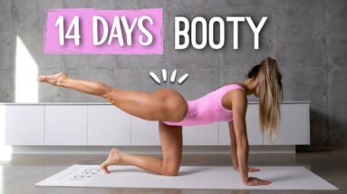Most Intense PILATES BOOTY Workout that will enlarge your BUTT! 14 Days | At Home | No Equipment