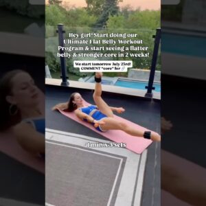 ✨NO GIMMICK: you start doing this today & in 2 weeks you see FLATTER BELLY💯