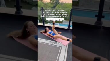 ✨NO GIMMICK: you start doing this today & in 2 weeks you see FLATTER BELLY💯