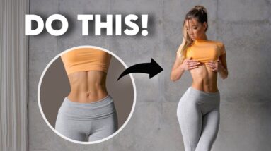 DAILY Workout to Get Those SLIM 11 LINE ABS! 8 Min Pilates Ab Workout, No Equipment, At Home