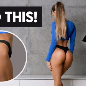 'TURN HEADS' with this 14 Min BOOTY WORKOUT! 5 Best Intense Butt Exercises, No Equipment, At Home