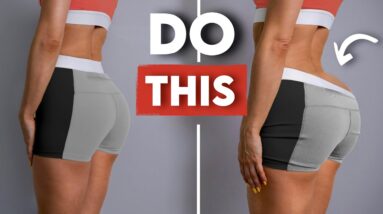 TOP 13 Exercises to Grow a BOOTY SHELF! Upper Butt Workout, No Equipment, At Home Glutes Challenge