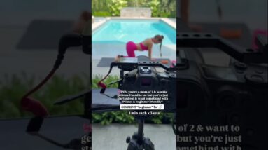 🦩discipline over motivation- just show up & watch it happen ⬇️ workout programs