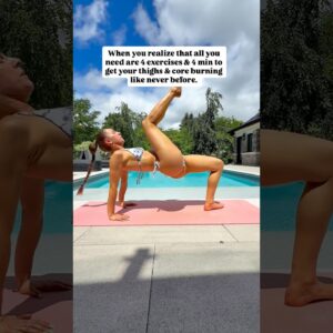 🦩your core/thighs/arms will be shakin’ after 🥵WORKOUT PROGRAMS⬇️