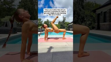 🦩your core/thighs/arms will be shakin’ after 🥵WORKOUT PROGRAMS⬇️