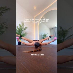 😳your thighs & arms will be SHAKING after |👇workout program