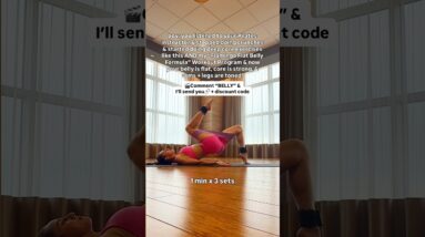 ✨Your core will be shakin after- STOP DOING CRUNCHES | workout program👇