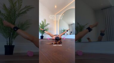 ✨your core & thighs will be SHAKING after🥵| workout program⬇️