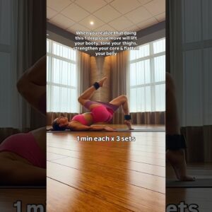 ✨Do This for 1 min—Your Core & Thighs Will Cry 😩| workout programs👇