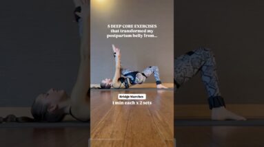 Your core will be shaking after these 5 moves🥵| workout programs⬇️