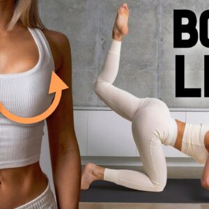 10 MIN BOOB LIFT Chest Workout - 12 Exercises to Lift Your Breast Naturally, No Equipment, At Home