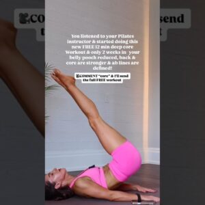 😅Would you look this chilled after this core workout?| workout program⬇️