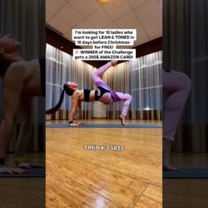 😰your thighs/ core/ arms WON’T SURVIVE THIS | FREE CHRISTMAS CHALLENGE ⬇️